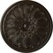 Ekena Millwork Bordeaux Ceiling Medallion (Fits Canopies up to 3 1/4"), 22 5/8"OD x 1 3/4"P, Stone Hearth CM22BOSHF - alternate 1